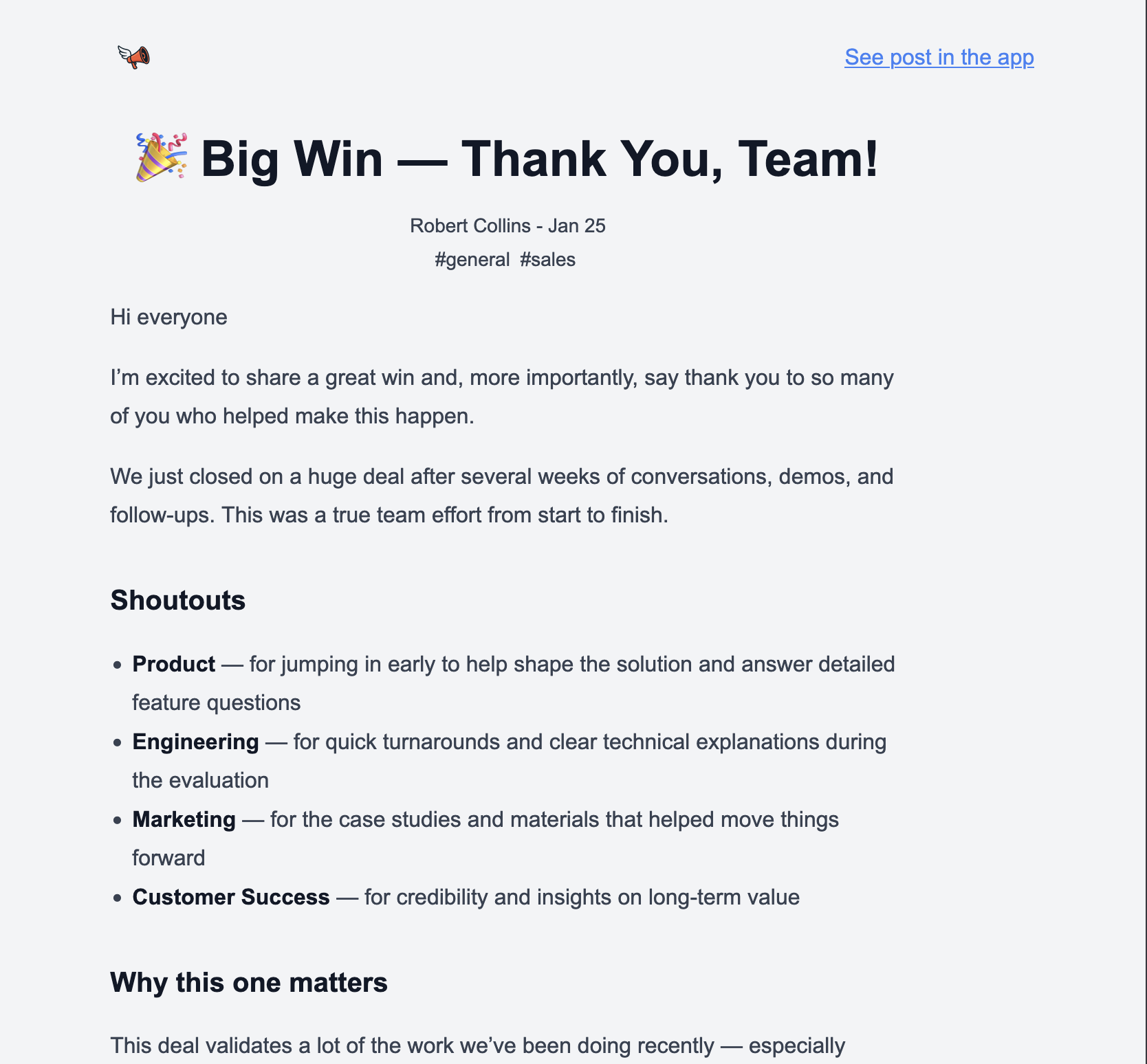 Email subscribers preview